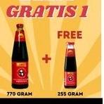 

✺ Lee Kum Kee Saus Tiram 770 ml + Gratis 225 ml ➧
