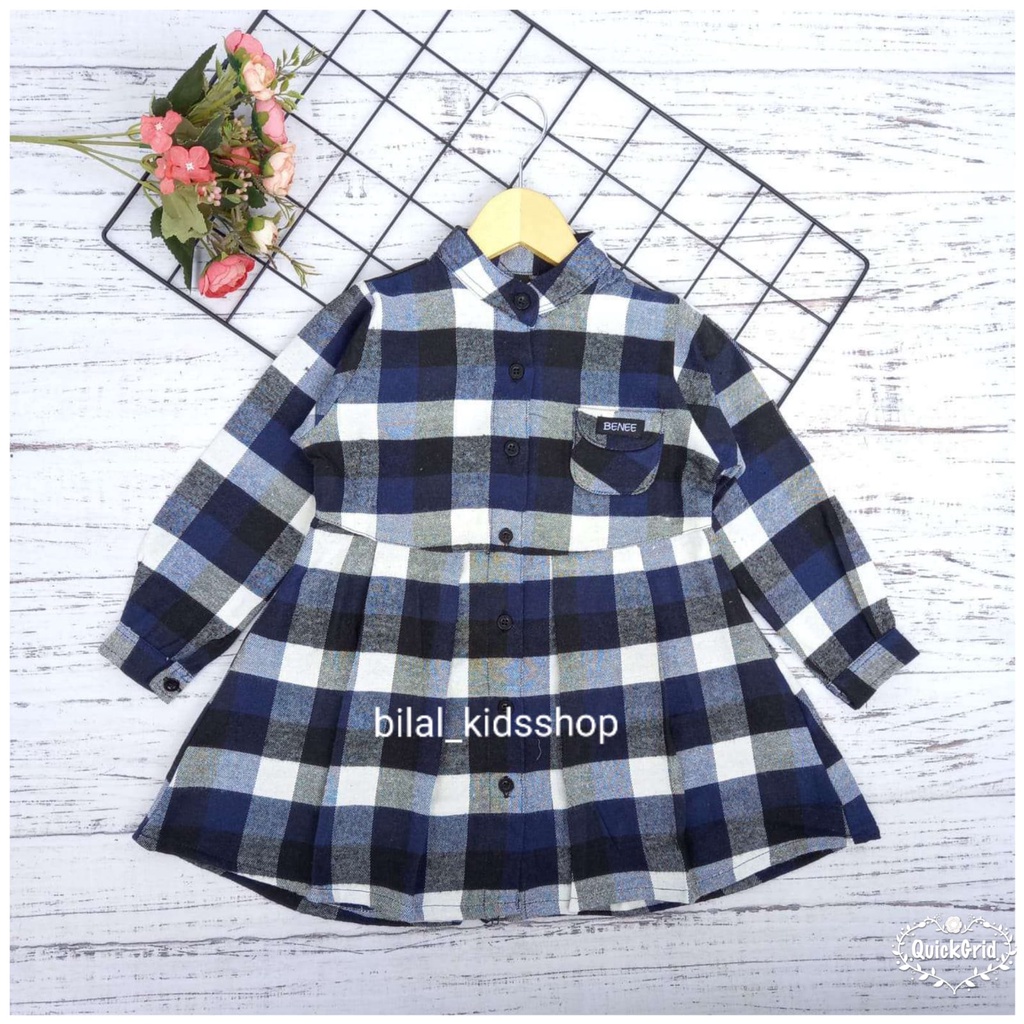 DRESS ANAK/DRESS FLANEL ANAK