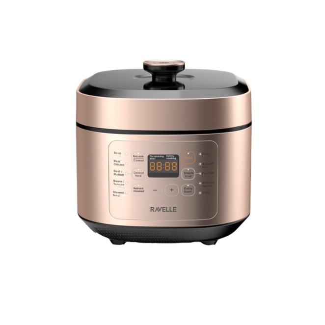 Ravelle RPC-E5L Pressure Cooker 5L