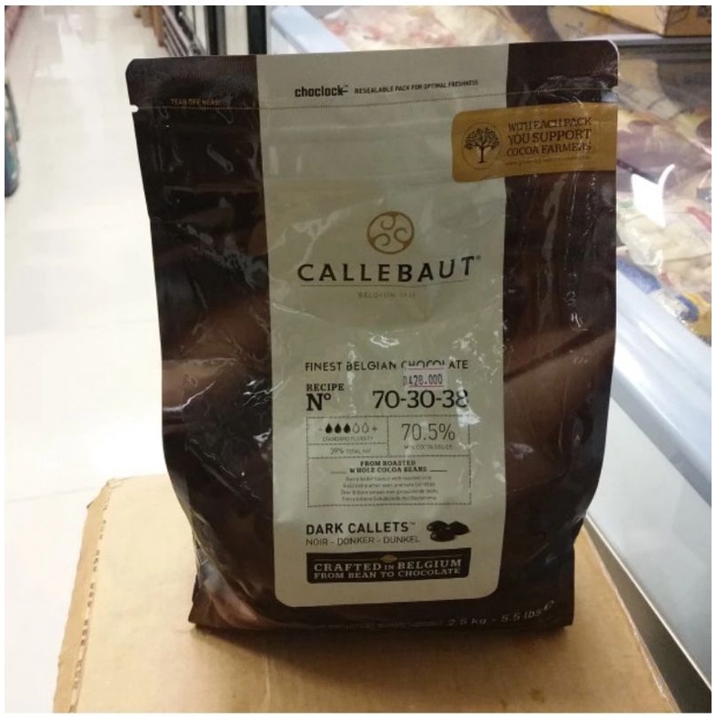 

callebaut callet 70,5% 2,5kg