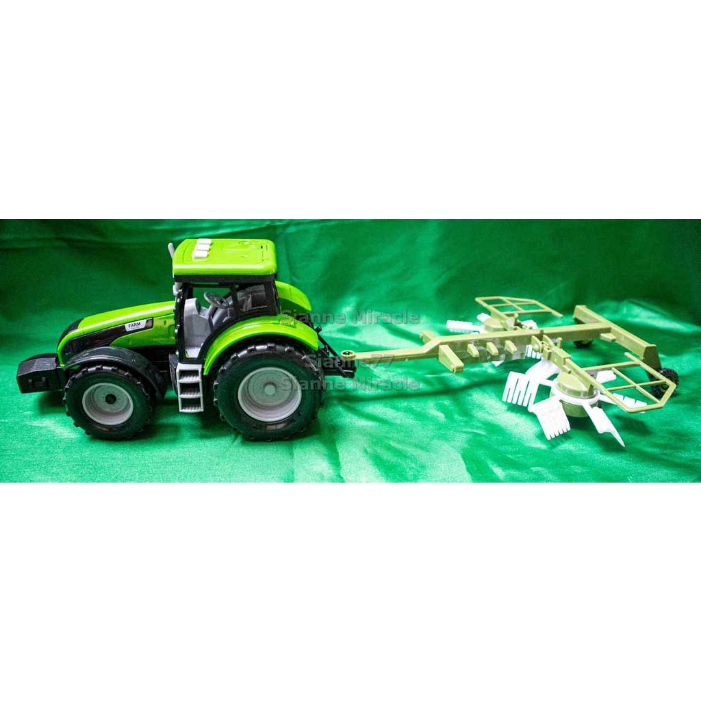 MAINAN TRUK TRAKTOR PEMBAJAK BAJAK TANAH - MOBIL-MOBILAN Traktor Sawah