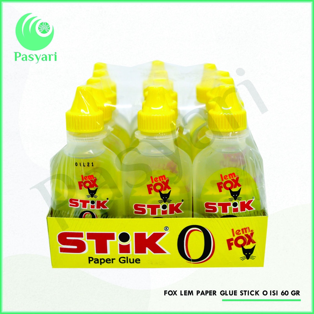 

Fox Lem Paper Glue Stick O Isi 60 Gr