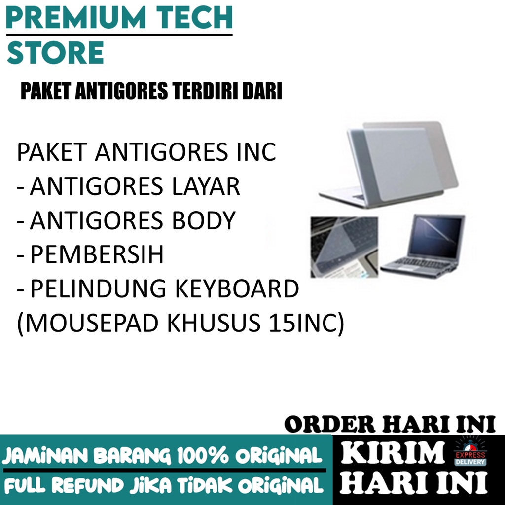 PROMO PAKET PROTEKTOR LAPTOP