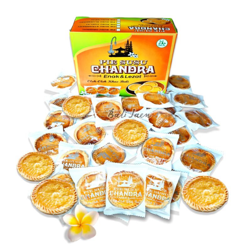 PIE SUSU CHANDRA ISI 50 PCS (PROMO) rasa original.Pie susu Bali.