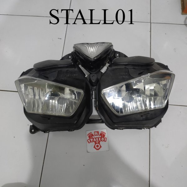 Lampu depan Yamaha R25 R 25 old asli original 1WD bohlam headlamp REFLECTOR depan