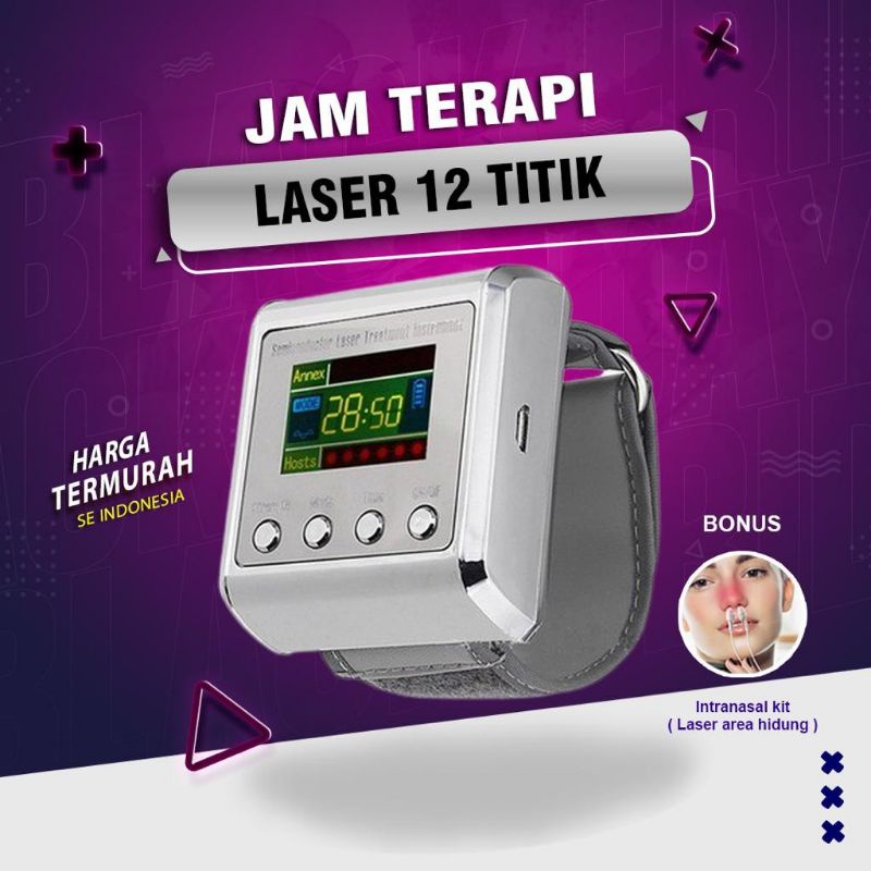 JAM LASER 12 TITIK SEMI CONDUKTOR ALTERNATIF DR ORIGINAL RESMI