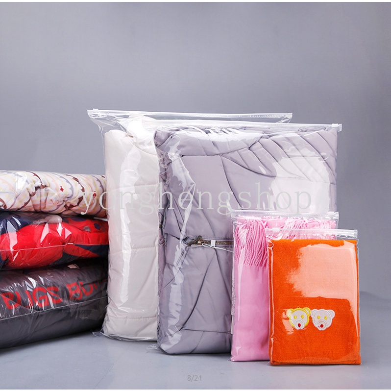 Tas Penyimpanan Pakaian Portabel Tahan Air Dengan Zipper Untuk Travel