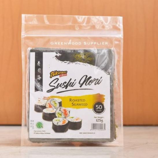 

☄ Tokinori - Yaki Sushi Nori / Rumput Laut Sushi - 50 Lembar ☟