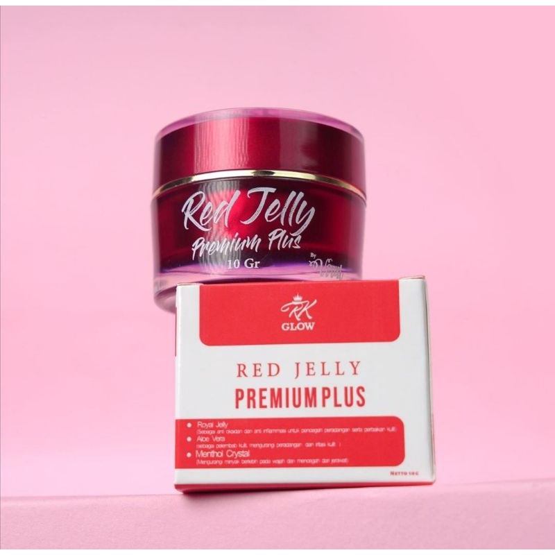 (KEMASAN BARU BOX) RED JELLY RK GLOW PREMIUM PLUS redjelly premium rkglow original PT afford neo jay