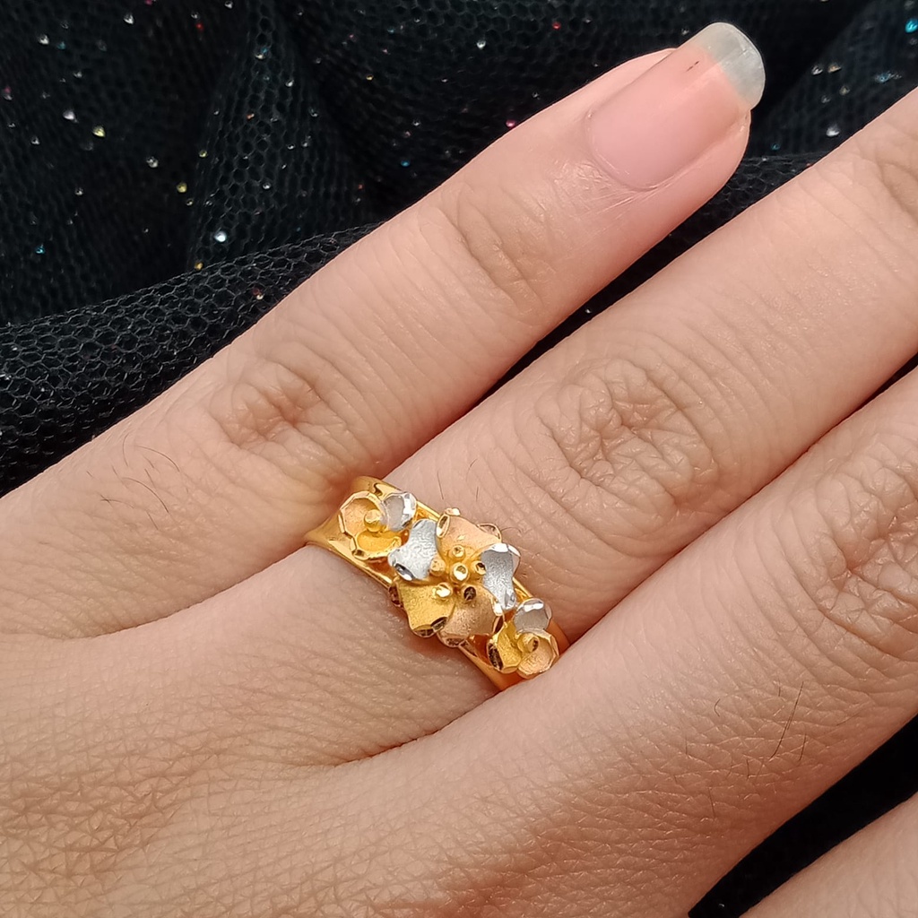 Cincin emas 17k - 2 gr kadar 750 - 4167