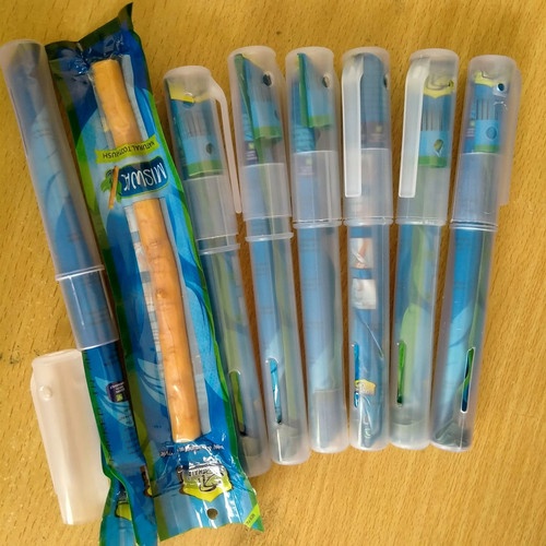 Siwak plus holder atau sudah dengan tempatnya berbentuk pulpen  | siwak miswak SUNNAH PLUS HOLDER