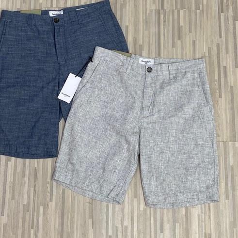 Stok terbaru CELANA PENDEK COWOK GOODFELLOW LINDENSHORT BAHAN CHAMBRAY ( SEMI LINEN ) serbuuu 