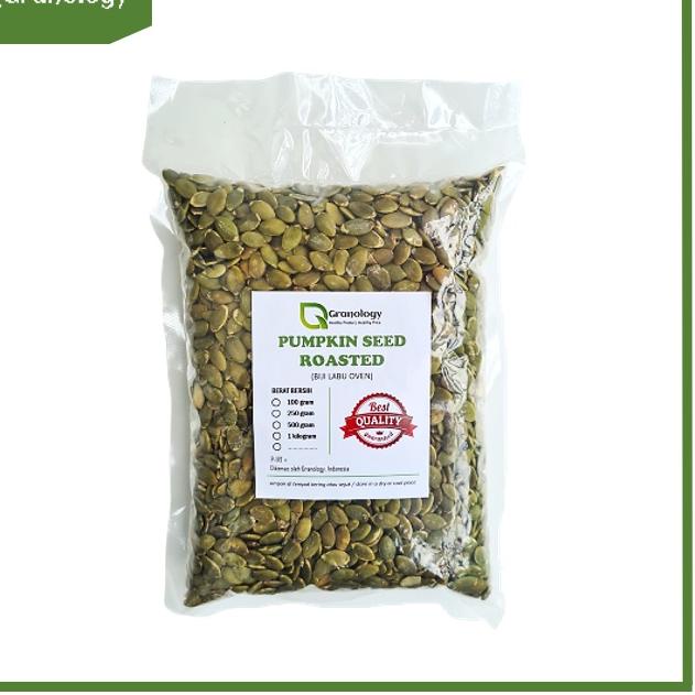 

✬ Roasted Pumpkin Seed / Biji Labu Oven (1 Kilogram) by Granology ♠