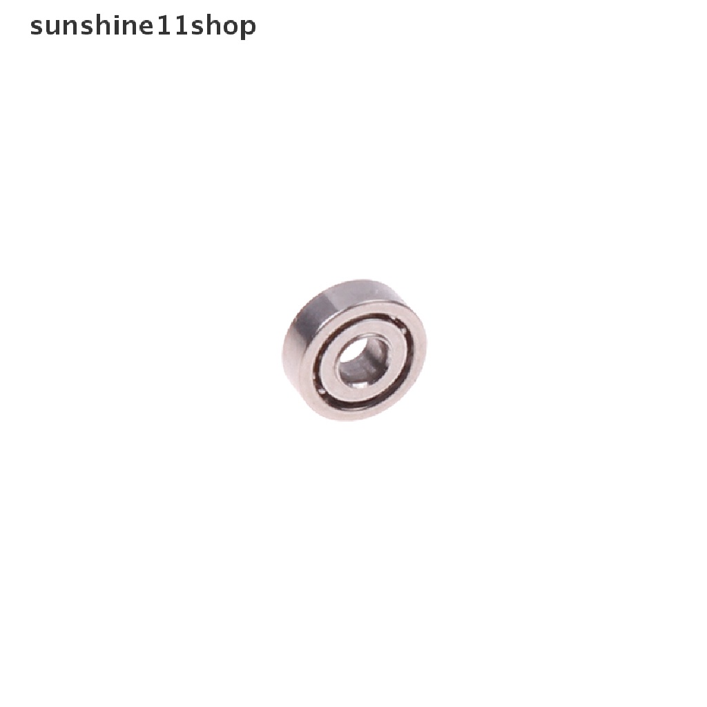 Sho 10pcs 68111 * 3 * 1mm Bantalan Terlindung Dalam Alur Bola Bearing Miniatur N