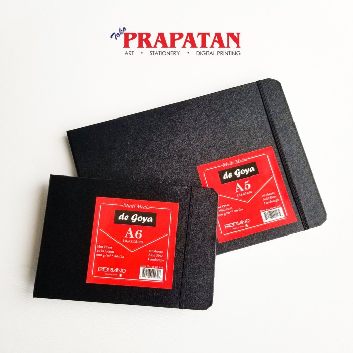 

Terlaris De Goya Stitch Watercolor Book Multi Media 200Gsm A5/A6