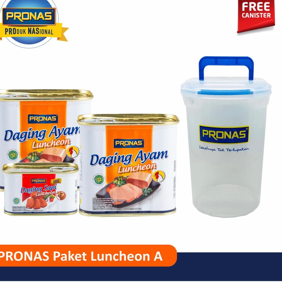 

❄ PRONAS Paket Luncheon A Free Cannister ✼