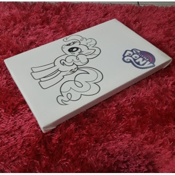 

DISKON SHOPEE/ Kanvas Lukis / Mewarnai Anak Pinky Pie 20 x 30 cm