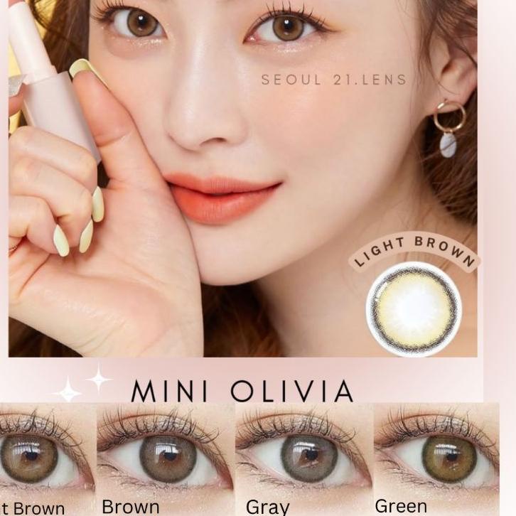 ✬ SOFTLENS MINI OLIVIA. NORMAL MINUS. SOFTLENS ORIGINAL ✫