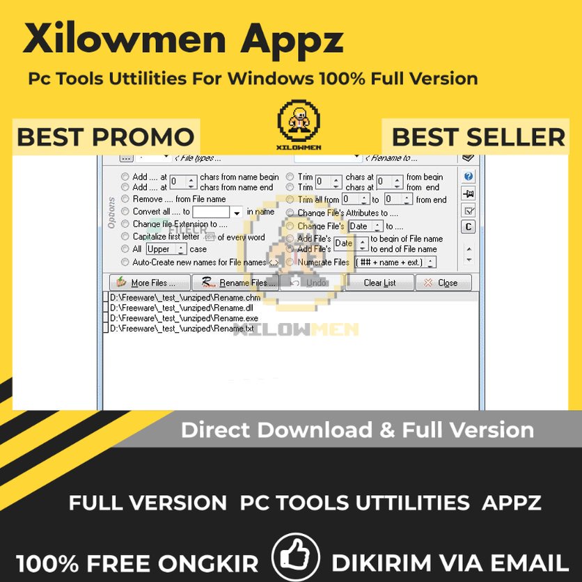 [Full Version] webXpace File Renamer Pro PC Tools Software Utilities Lifetime Win OS