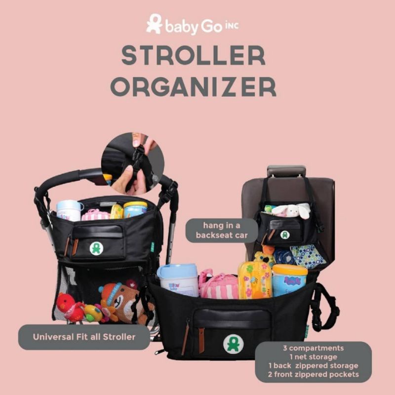 BabyGo inc Stroller Organizer / Tas Stroller