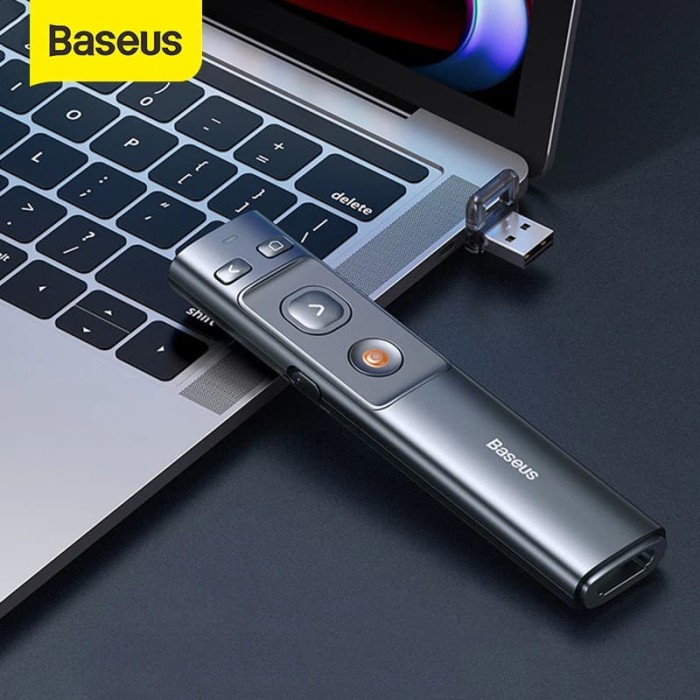 

[[JNT COD]] BASEUS POINTER Wireless Laser Presenter Presentation Remote Controller