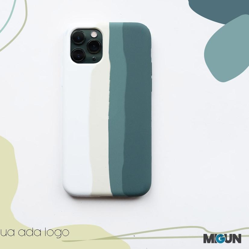 ➺ Original Stripe Midnight Green Case - FULL COVER - Iphone 6 7 8 6+ 7+ 8+ X XR XSMAX 11 PROMAX ✪