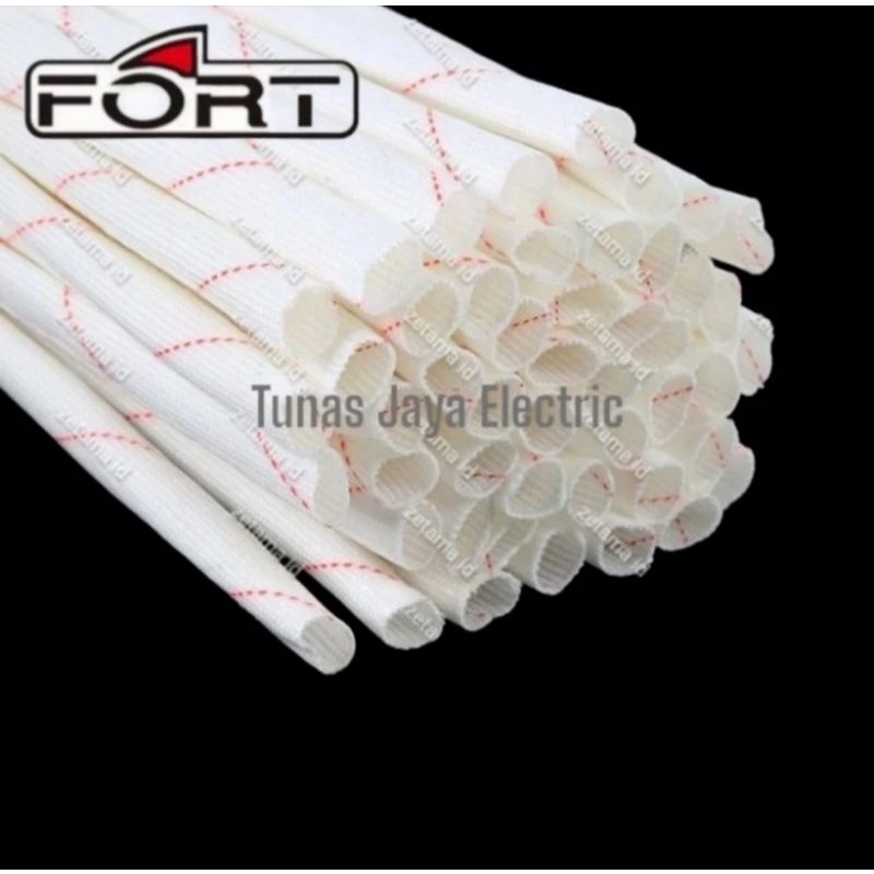 Selongsong Asbes Kabel Tahan Panas 2mm (Pelindung Kabel Tahan Panas)