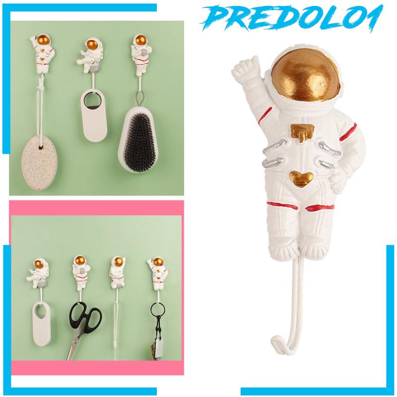 [Predolo1] Resin Wall Hooks Gantungan Baju Rak Dinding Tempel Untuk Topi Dapur Kamar Mandi