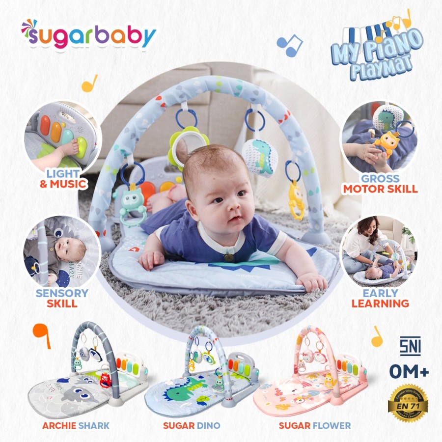 Sugar Baby My Piano Playmat