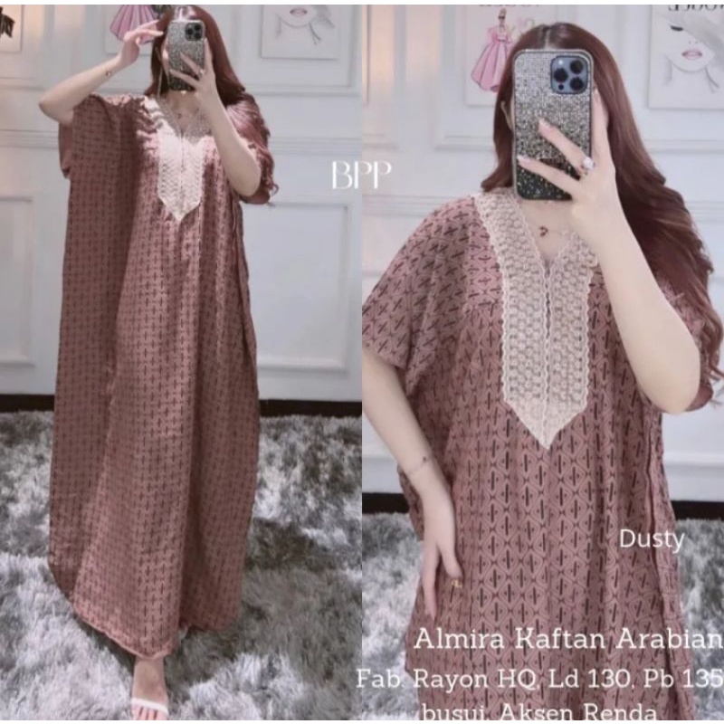 KAFTAN LOWO RENDA RAYON PREMIUM LD 130