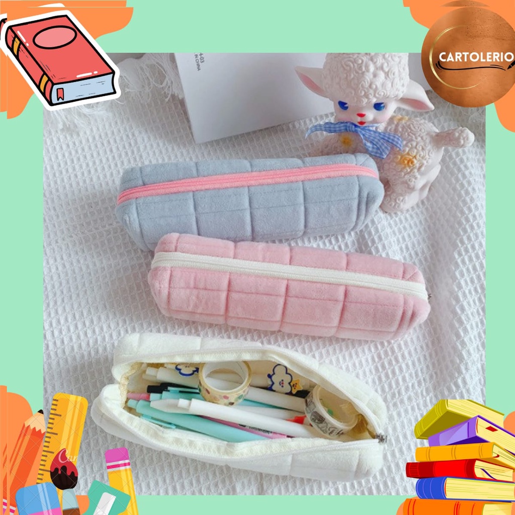 

Tempat Pensil Bantal Bulu Lembut / Kota Pensil SK0053