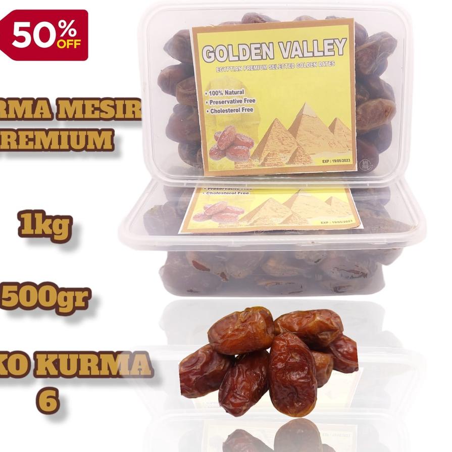 

➵ Kurma mesir super 1kg [ KEMASAN BOK MIKA ] ✫