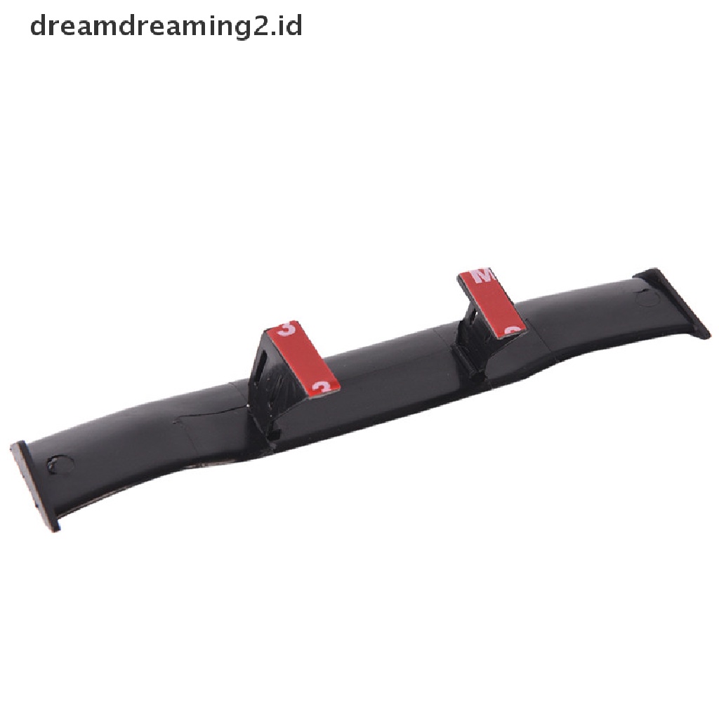 (dream) Hot Universal Mini Spoiler Mobil Ekor Belakang Dekorasi Spoiler Wing Carbon Fiber.