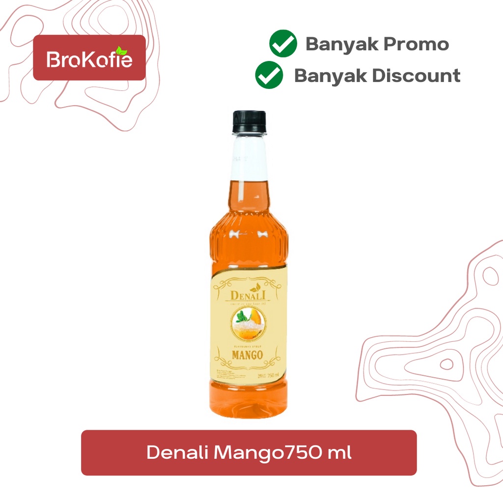 

DENALI PROMO SIRUP TERMURAH RASA MANGO / MANGGA 750ML