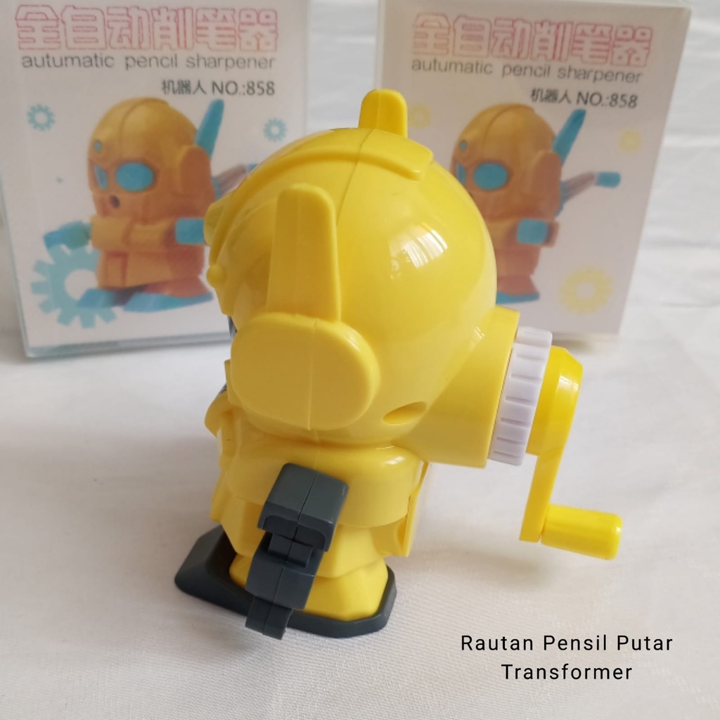 Rautan Pensil Putar Meja Fancy Box mika Unicorn Astronot transformer