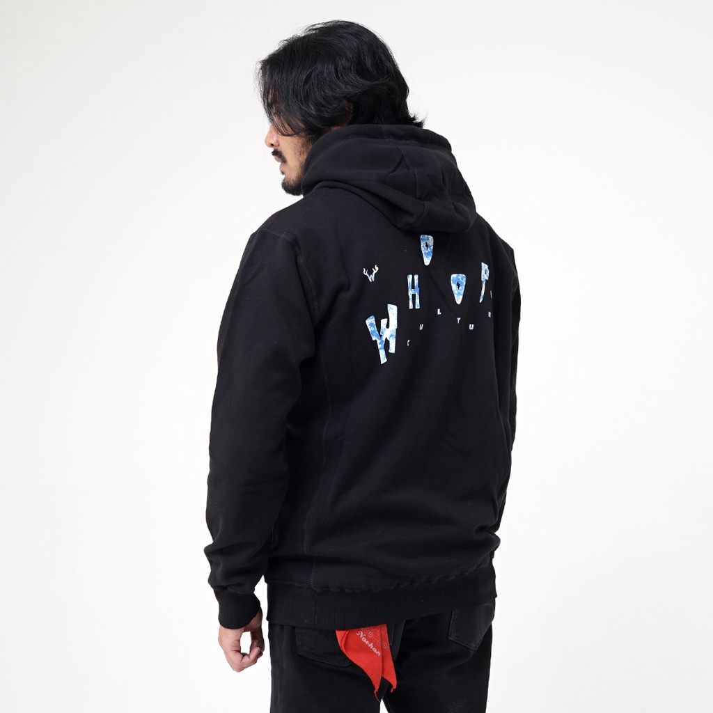 Whoopculture &quot;FOG&quot; Black Hoodie