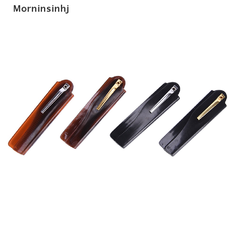 Mornin 1Pc Sisir Rambut Lipat Pocket Clip Hair Moustache Beard Comb Alat Styling Rambut id