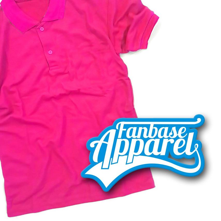 [ COD ] Polo Shirt Pink Fanta / Poloshirt Polos / Baju Kerah / Kaos Berkerah / T-shirt Cowok Hot Sale