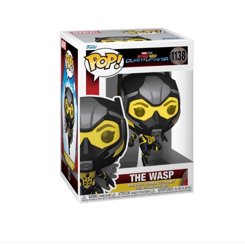 Funko Pop Marvel: Ant-Man and The Wasp: Quantumania - Wasp #1138