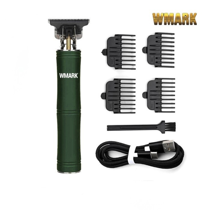 TRIMMER DETAILER CERAMIC BLADE ORI ALAT CUKUR KUMIS WMARK NG 306