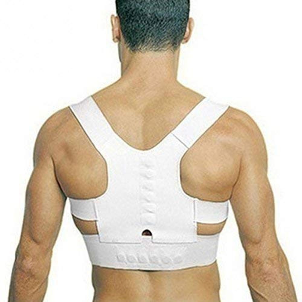 Korset Penegak Punggung Dengan Magnet Penyangga Punggung Memperbaiki Postur Tubuh Penyanggah Punggung Korset Punggung Terapi Tulang Punggung Bongkok Bungkuk Power Magnetic Posture Sport Backbone Corset