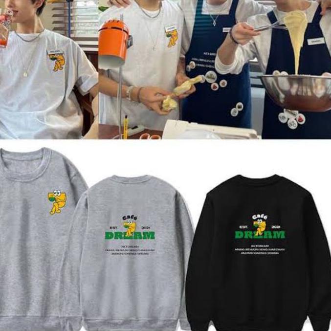 ► Sweater BASIC NCT DREAM CAFE SABLON DEPAN BELAKANG ➺