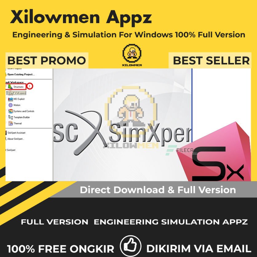 [Full Version] MSC SimXpert 2020 Pro Engineering Software Lifetime Win OS