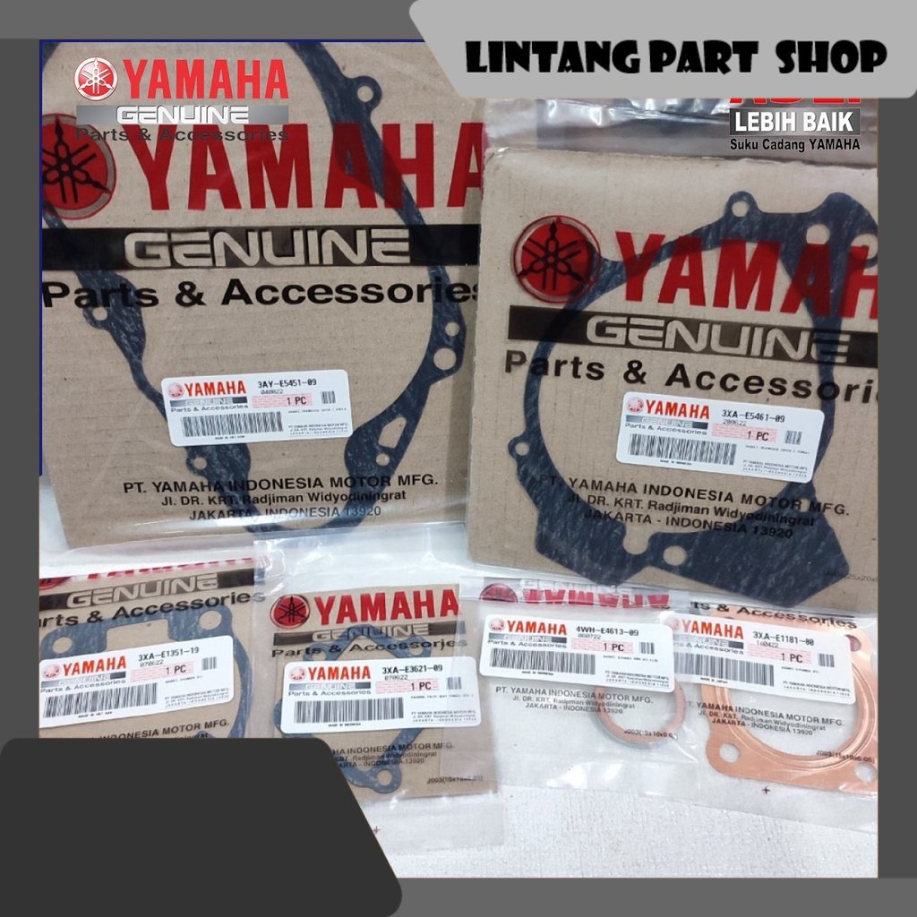 PACKING SET F1ZR ORI YGP FIZR FIZ F1Z R PAKING GASKET KOPLING MAGNET KNALPOT BLOK SEHER ATAS BAWAH M