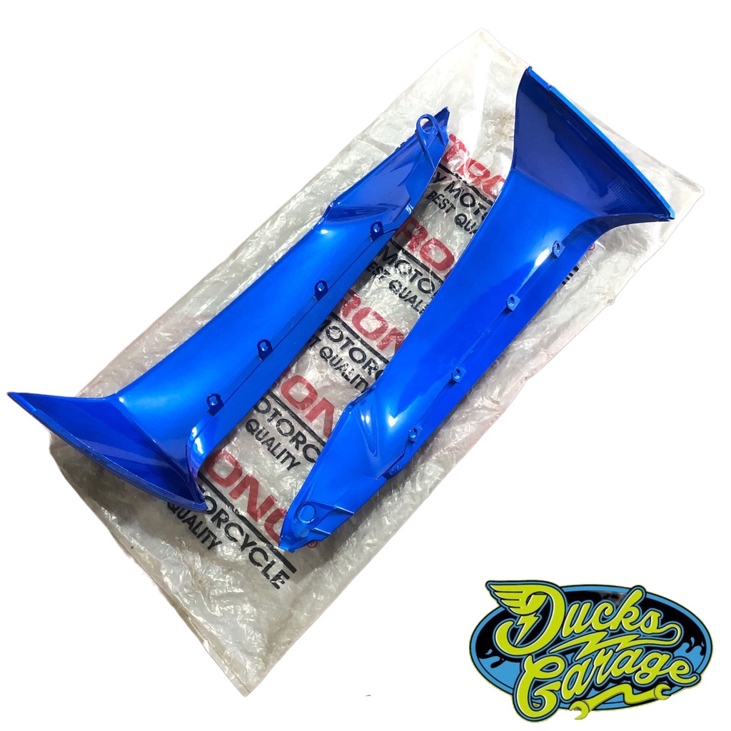 Cover Dek Sayap Luar Honda Karisma X 125 Karisma D Biru Strong