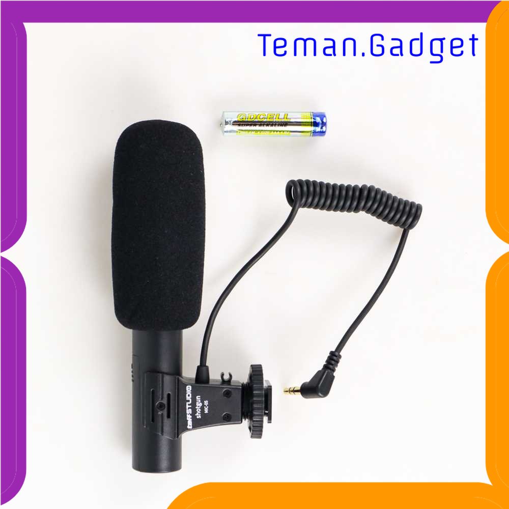 TG - KMR TaffSTUDIO Shotgun Microphone untuk DSLR - MIC-05