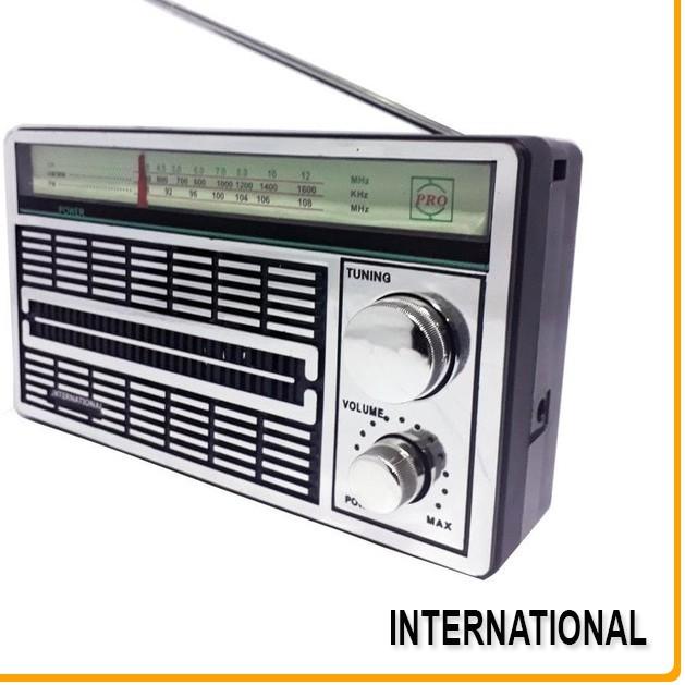 ☜ RADIO PORTABLE AM FM MODEL JADUL RADIO RODJA KLASIK BISA LISTRIK / BATREI ☏