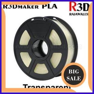 tools Filamen Printer 3D Filament PLA Transparan 1.75mm 1.0 kg kualitas bagus 1F3B23