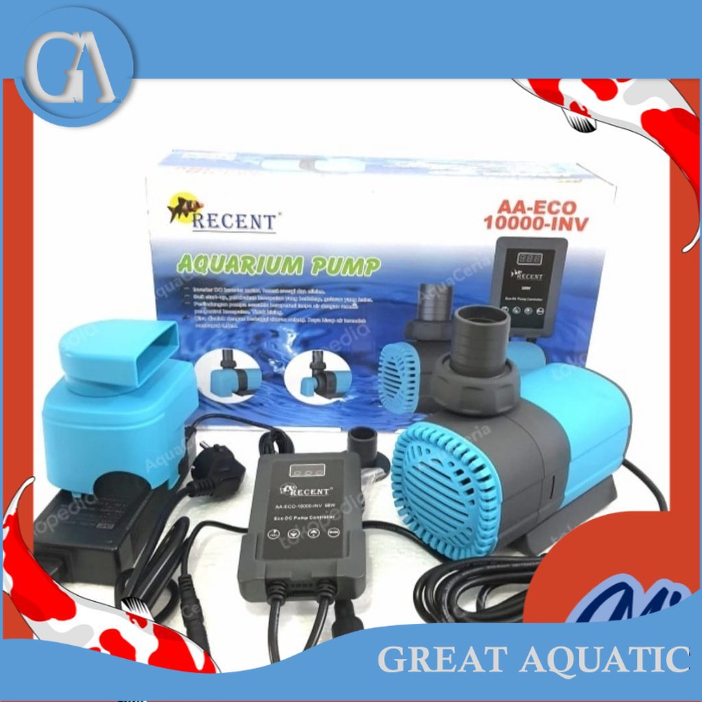 pompa celup kolam ikan kelas dewa recent AA ECO INV 10000
