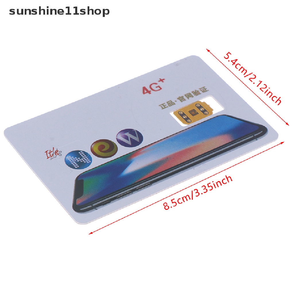 Sho Usim 4G Pro Solusi Sempurna Untuk Ponsel Apple13.12.11/PROMAX/XR Chip Dekodable Ultra Smart Ke SIM Card N